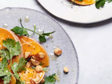 Courge butternut, noix de cajou, citron, gingembre