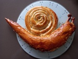 Galette des rois escargot