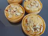 Tartelettes amandines aux framboises