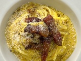 Spaghetti à la carbonara